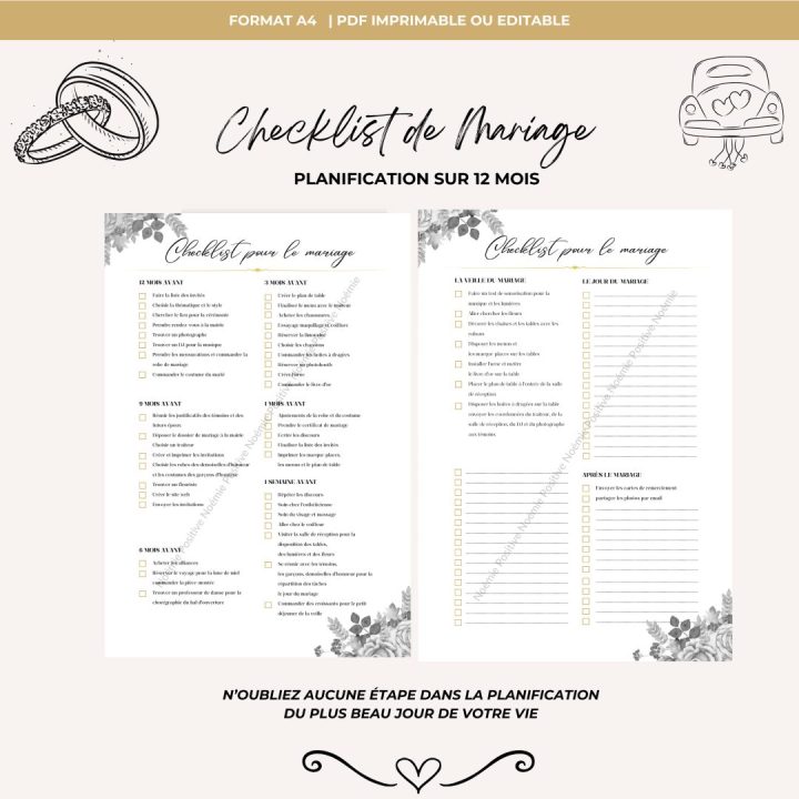 découvrez notre checklist mariage 12 mois spécialement conçue pour la franche-comté, pour organiser sereinement votre journée inoubliable.