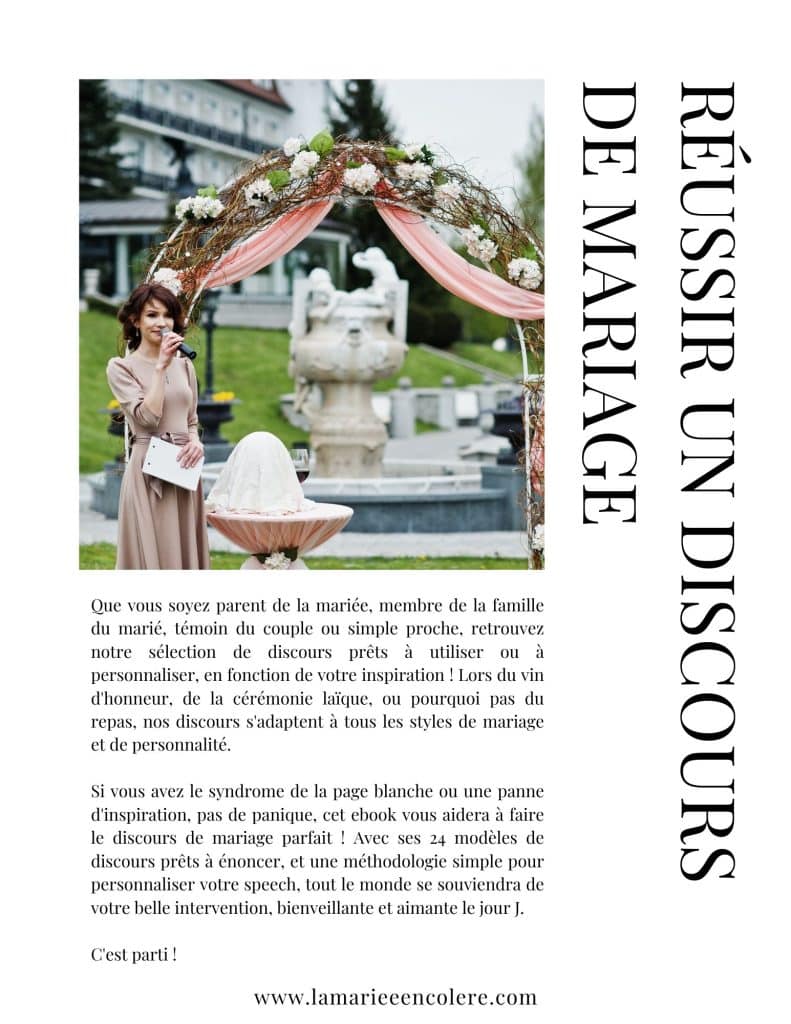 découvrez nos modèles de discours de mariage avec des exemples inspirants et des conseils pratiques pour captiver vos invités et rendre ce moment inoubliable.